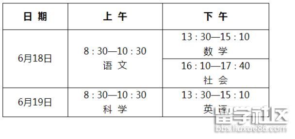 浙江杭州2022中考时间 浙江杭州2022中考时间
