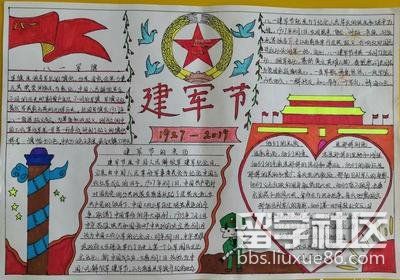 八一建军节手抄报简单(1).jpg 八一建军节手抄报简单(1).jpg